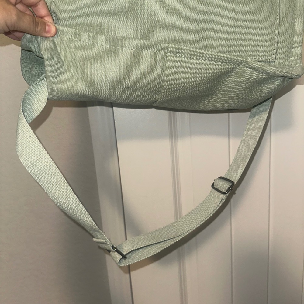 ZHMC Canvas Tote Bag Purse Travel Vacation Work Beach Office - Picture 5 of 12